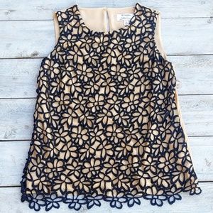 Lela Rose  Neiman Marcus Crochet Top